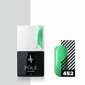 POLE / Цветной гель-лак "POLE" №452 - зеленый луг 8 мл