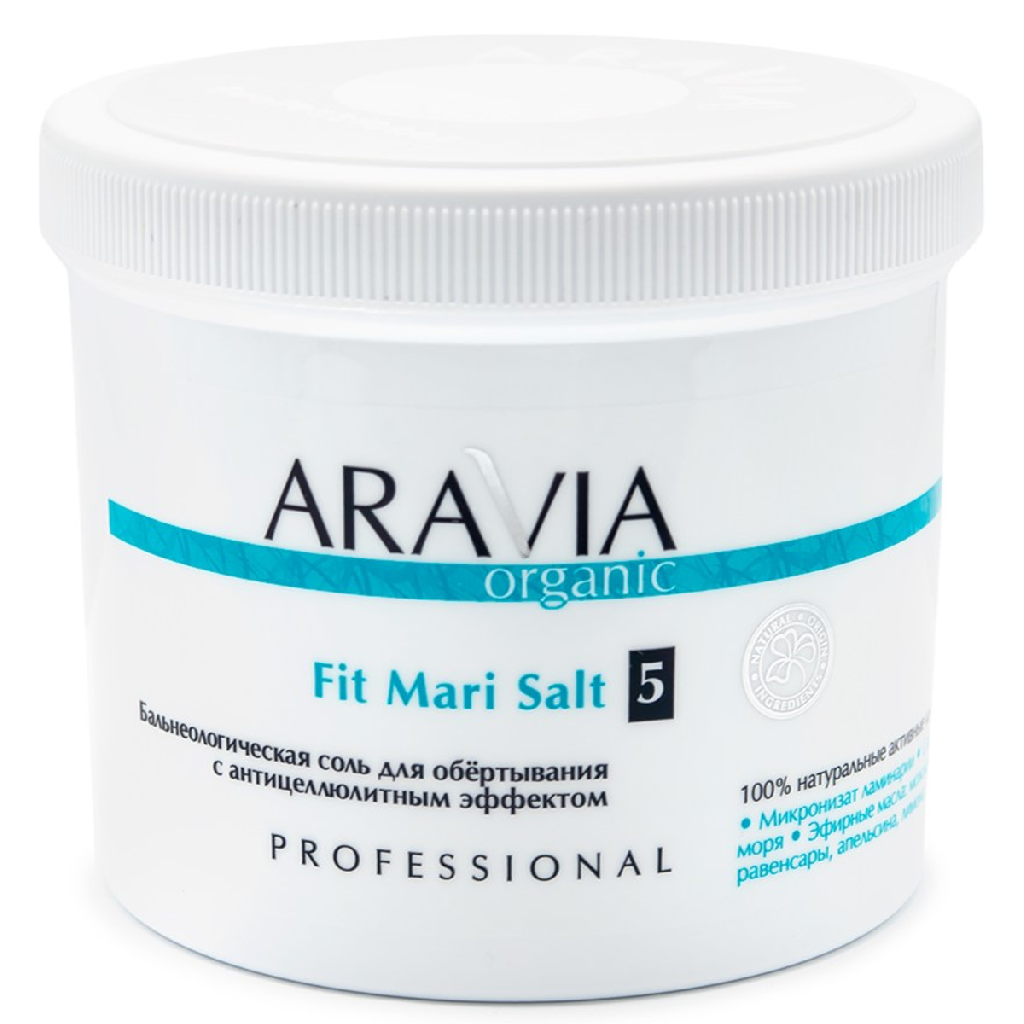 a17b8036-d7bc-11ea-9026-001e67fb60ab〵ARAVIA Organic, Бальнеологическая соль для обёртывания Fit Mari Salt, 730 г_0
