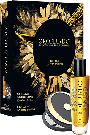 7241808000 Orofluido Набор (Эликсир Orofluido Elixir 100 мл + Компактное зеркало)