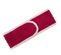 400323 Повязка для волос махровый Бордо