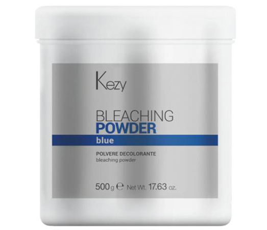 93105 Kezy  Bleaching powder blue Голубой обесцвечивающий порошок (анти-желтое действие) 500г