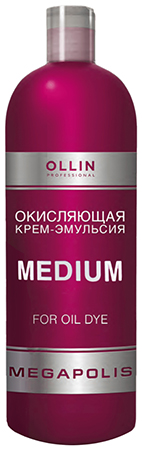 391876 OLLIN MEGAPOLIS Окисляющая крем-эмульсия Medium 500мл