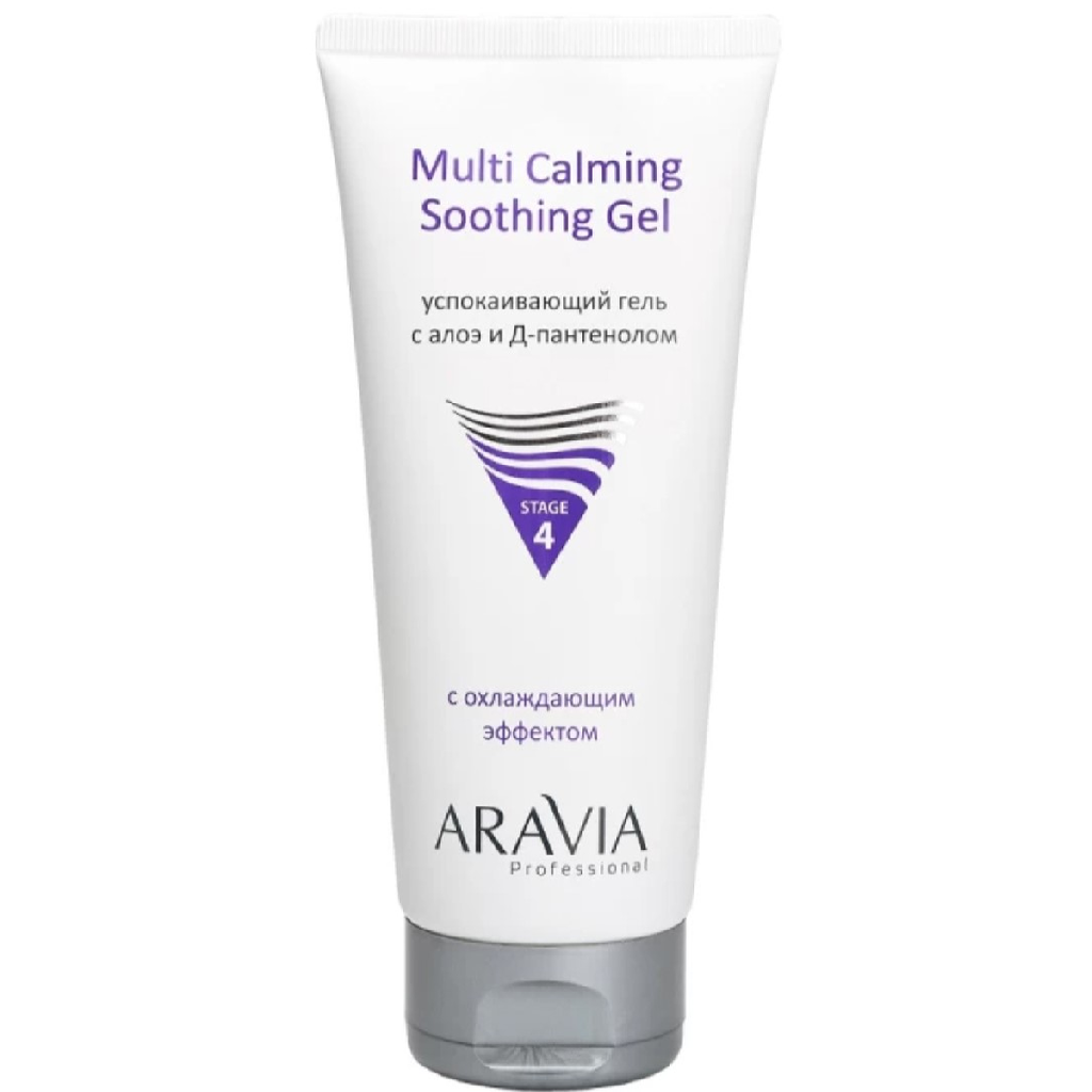 2f0932a3-dc3e-11ec-9308-f02f7487fc7c〵ARAVIA Professional, Гель успокаивающий с алоэ и Д-пантенолом Multi Calming Soothing Gel, 200 мл_0