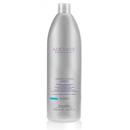 55011 FarmaVita Шампунь против перхоти Amethist purify controll shampoo 1000мл