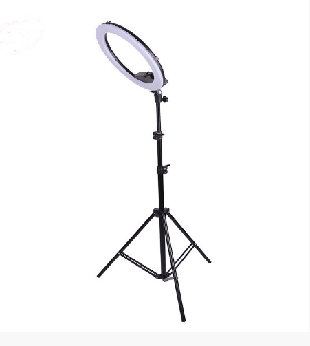 Кольцевая лампа OK LED RING 100 штатив два метра пульт разные цвета