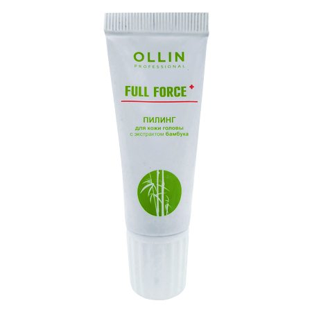 OLLIN FULL FORCE Пилинг для кожи головы с экстрактом бамбука 1х15мл