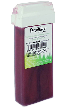 901028D Depiflax100 Воск в картридже, цвет ЛЕСНАЯ ЯГОДА (FRIUT FOREST) 110 гр.