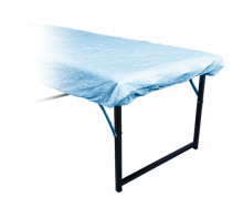 Чехол на кушетку на резинке Голубой 5 штт 1618