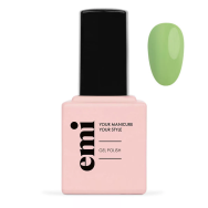 E.MiLac, Гель-лак №412 Зеленый чай SM, 9 мл