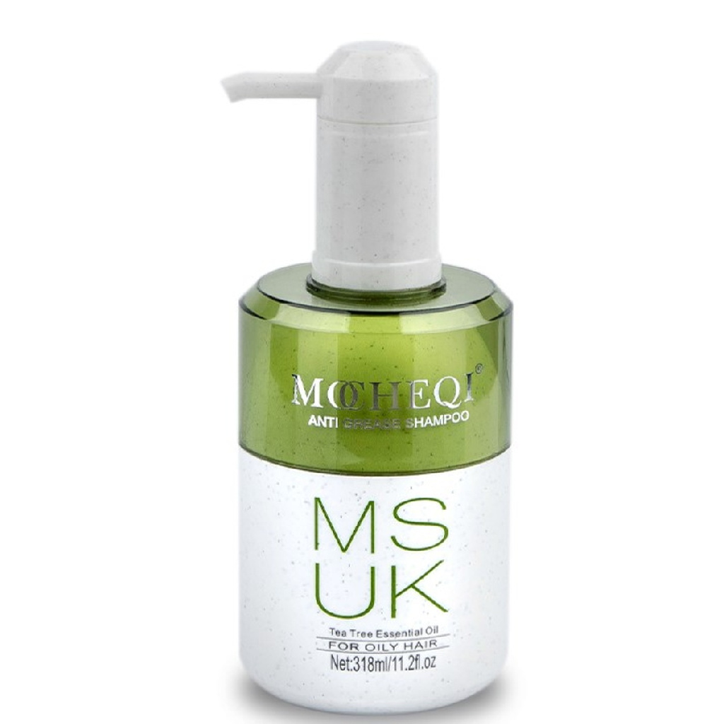 9f33f323-b78d-11ea-9718-001e67fb60ab〵MOCHEQI Musk, Шампунь для жирных волос с кератином и маслом чайного дерева Anti Grease, 318 мл_1 (1)