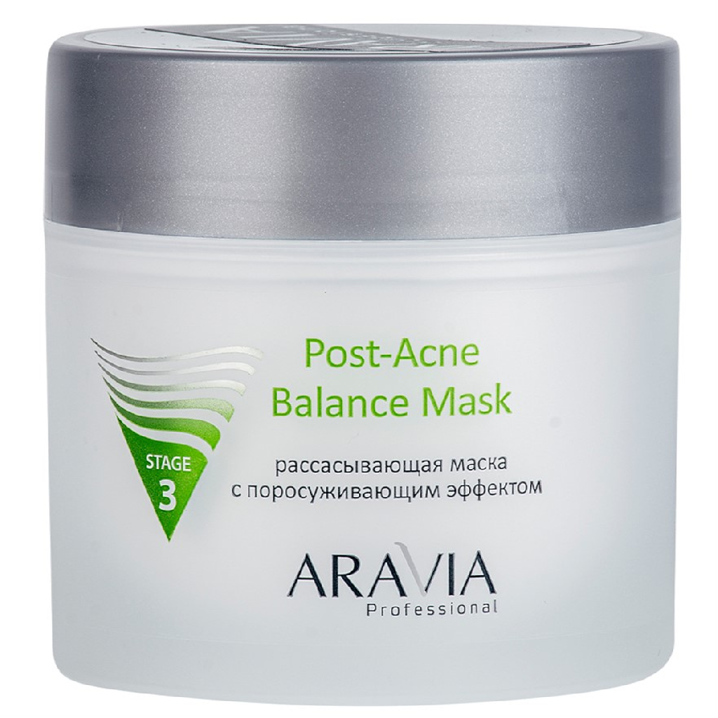 4ef11a9b-00c7-11ec-ba9f-001e67fb60ab〵ARAVIA Professional, Маска рассасывающая для лица  Post-Acne Balance Mask, 300 мл_1
