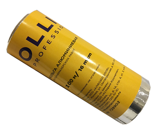 729926 Фольга 100м алюминиевая Ollin Professional