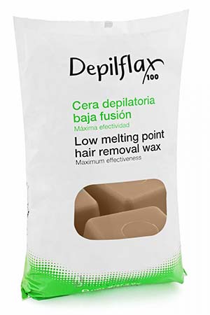 900267D Depiflax100 Воск горячий в дисках цвет- ШОКОЛАД (CACAO) 1000 гр.