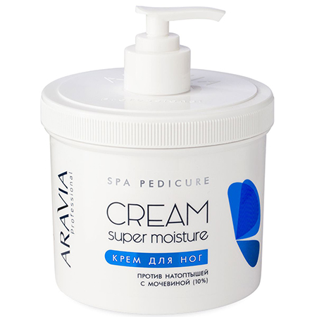 4009 ARAVIA Professional Крем для ног Super Moisture от натоптышей с мочевиной 550 мл.