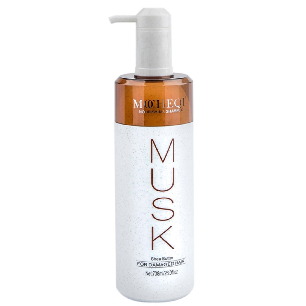 b57d1ac3-b78c-11ea-9718-001e67fb60ab〵MOCHEQI Musk, Шампунь для сухих волос с кератином и маслом Ши Nourishing Shampoo, 738 мл_1 (1)