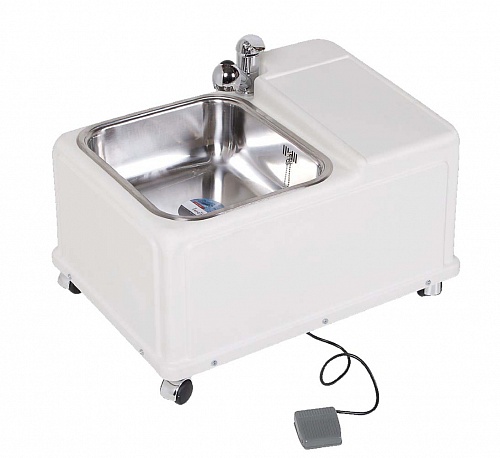 Педикюрная ванна ФП 2002 с подключением воды передвижная автоматический слив