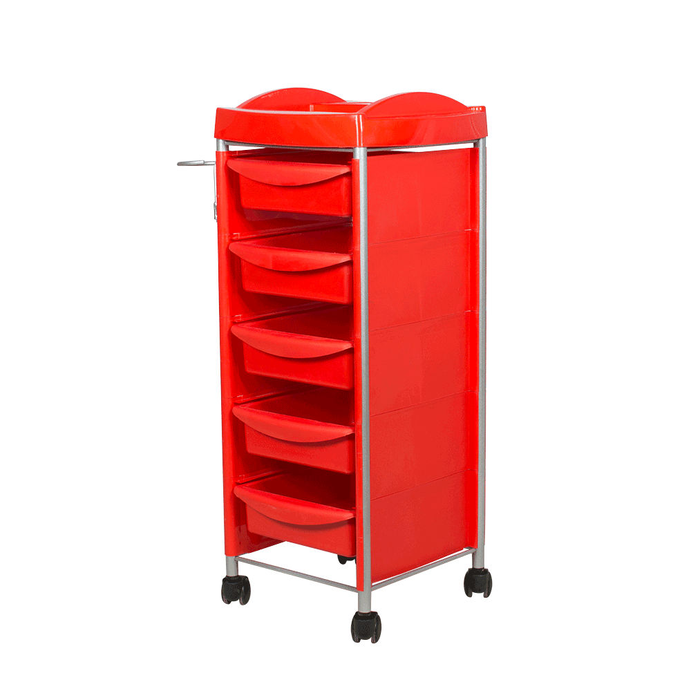 Тележка парикмахерская М-03 Next красная