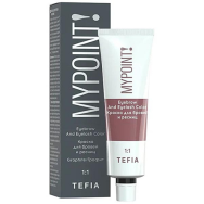 Tefia, Краска для бровей и ресниц MYPOINT, графит ,25 мл