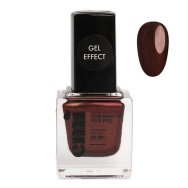 E.MiLac, Ультрастойкий лак №158 Сандаловое дерево Gel Effect, 9 мл