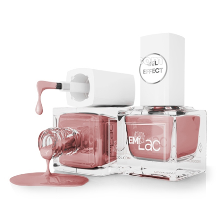 E.MiLac, Ультрастойкий лак №017 Розовый загар Gel Effect, 9 мл