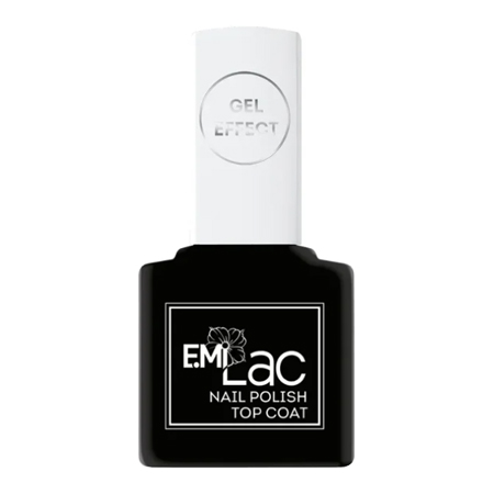 E.Mi, Топ для ультрастойкого лака Ultra Strong Top Coat Gel Effect, 9 мл