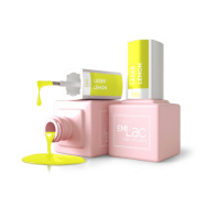 E.MiLac, Гель-лак №051 Лазерный лимон NEON, 9 мл