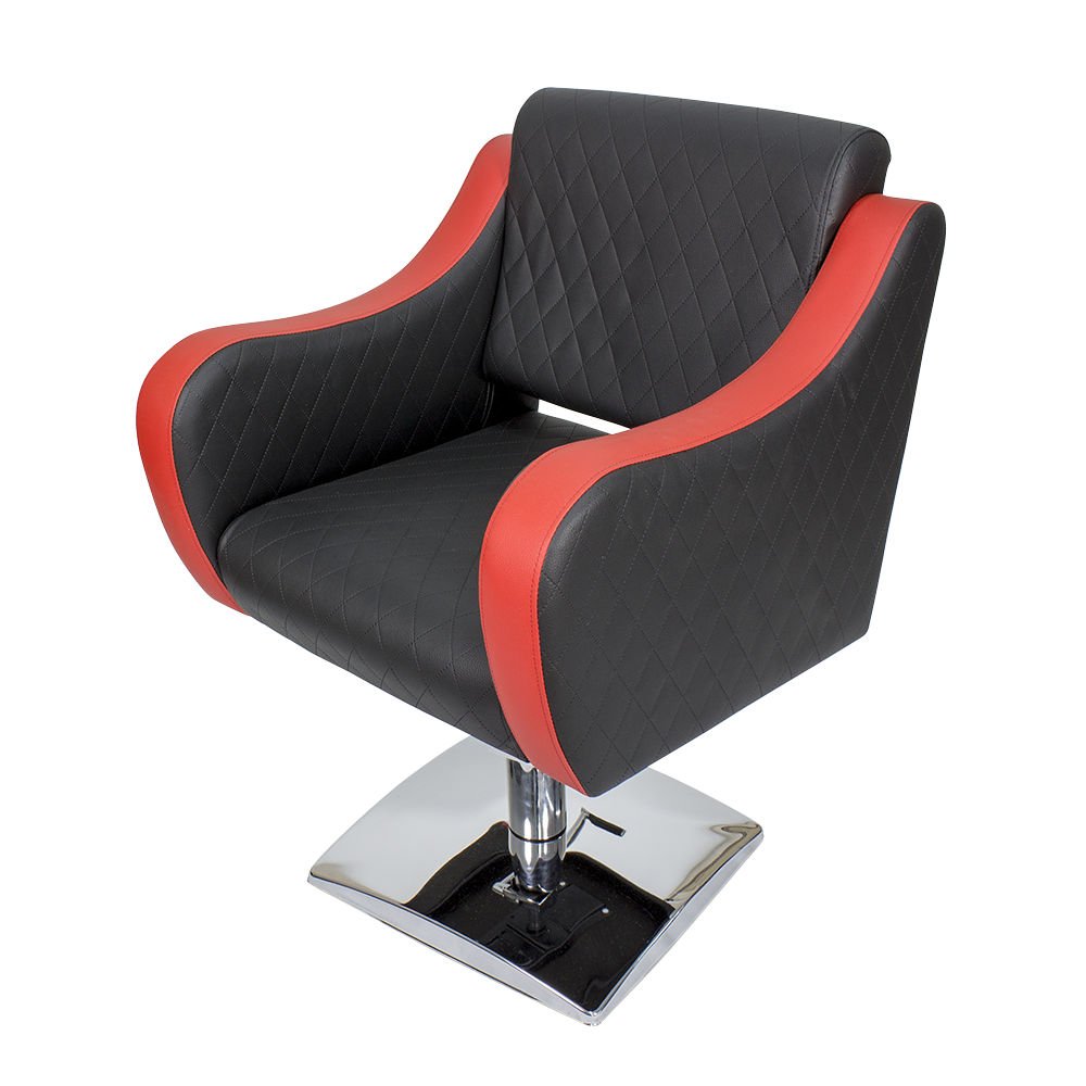 Парикмахерское кресло МД 24 с термостёжкой комбинированный цвет