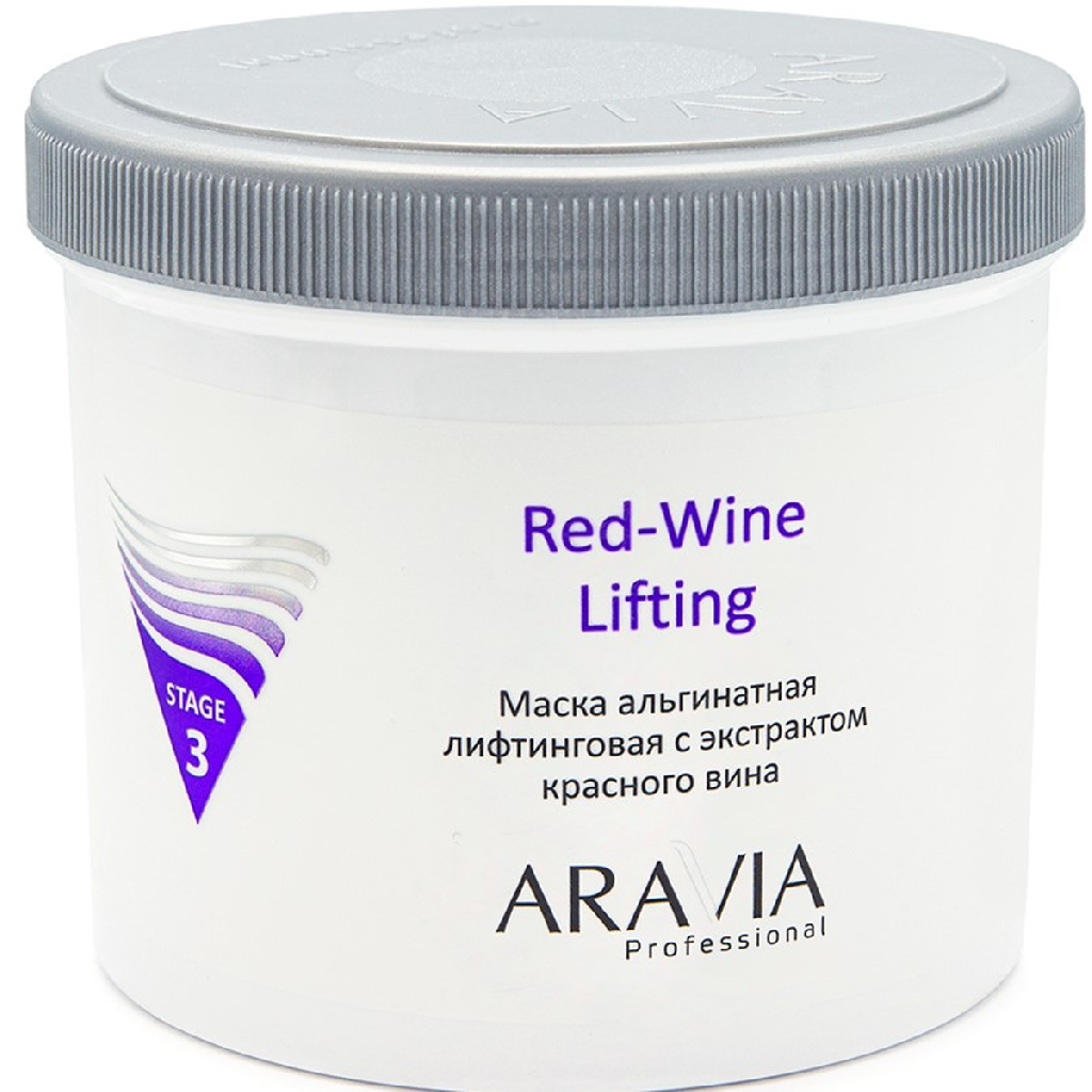 f6119681-aced-11e8-8bc0-001e67fb60ab〵ARAVIA Professional, Маска альгинатная лифтинговая с экстрактом красного вина, 550 мл_0