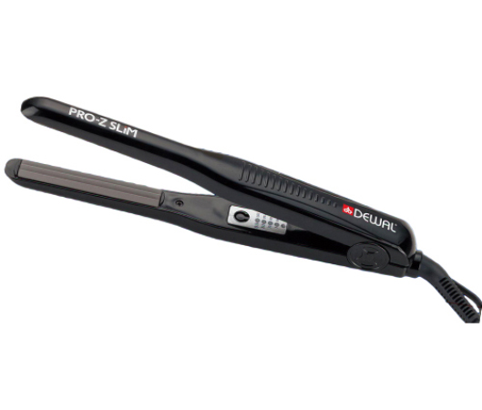 03-870 DEWAL Щипцы-гофре Pro-ZSlim, 10х88мм, с терморег, титаново-турмалиновое покрытие,30Вт