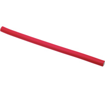 BUM12240 DEWAL Бигуди-бумеранги, красные d12ммх240мм 10 штуп