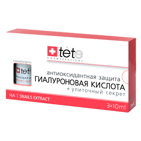 TETe Cosmeceutical, Гиалуроновая кислота с улиточным секретом, 310 мл