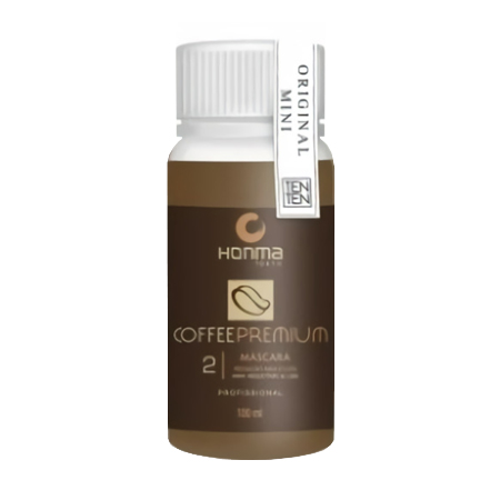 HONMA Tokyo Шаг 2 Кератин Масимальное выпрямление и восстановление Coffee Premium, 100 мл