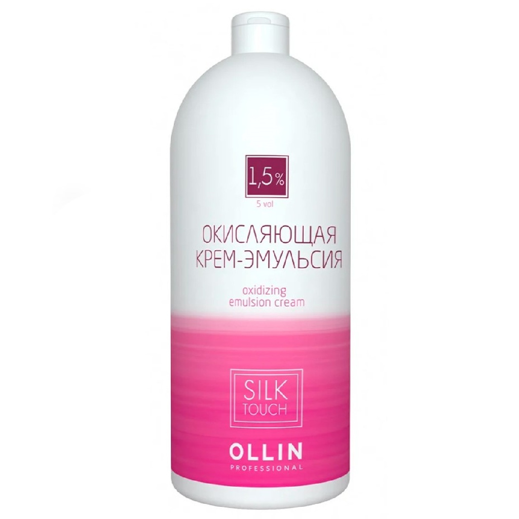 c8e9c9fa-8908-11e5-bcc0-382c4ab341ae〵Ollin, Окисляющая крем-эмульсия 1.5% 5 vol. Silk Touch, 1000 мл_1 (1)
