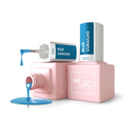 E.MiLac, Гель-лак №053 Блю Кюрасао NEON, 9 мл