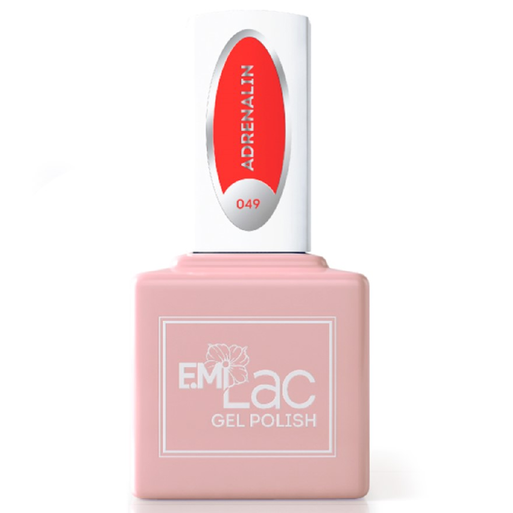 73b55084-4062-11eb-ba86-001e67fb60ab〵E.MiLac, Гель-лак №049 Адреналин NEON, 9 мл_0