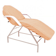 Чехол на кушетку махровый персик