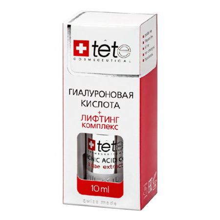 TETe Cosmeceutical, Гиалуроновая кислота с лифтинг-комплексом, 10 мл