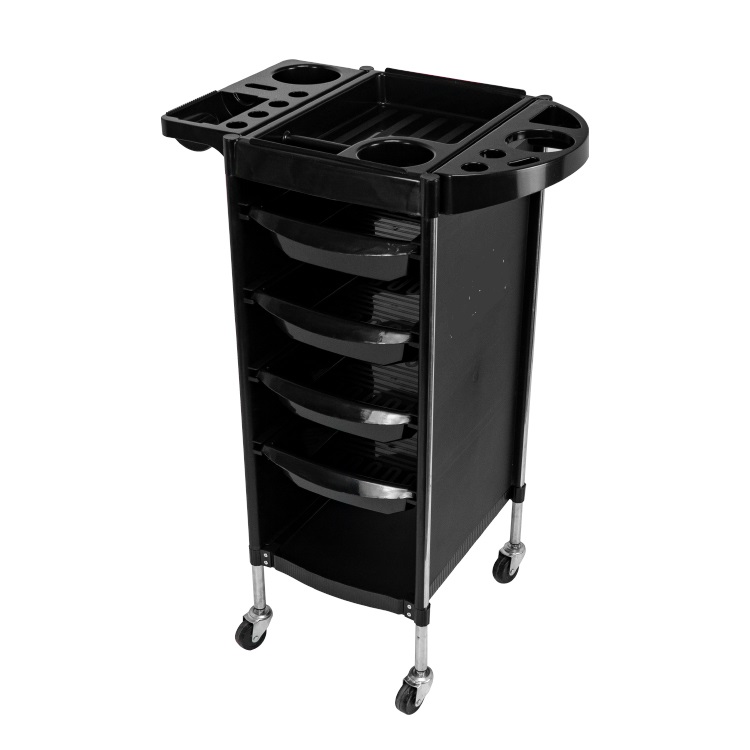 Парикмахерская тележка SF 031 откидные полки улучшенный функционал