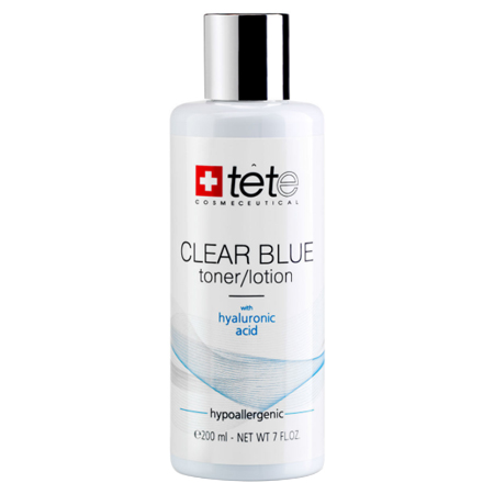 УТ000000270 TETe Cosmeceutical ТоникЛосьон с гиалуроновой кислотой CLEAR BLUE TonerLotion 200 мл.