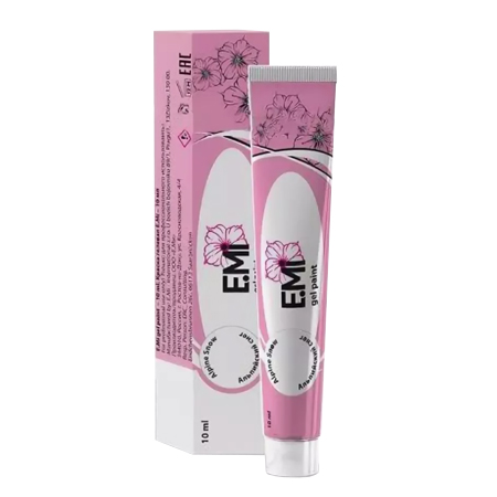 E.Mi, Гелевая краска Альпийский снег CLASSIC, 10 мл