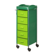 Тележка парикмахерскаяГлорис-03 зеленая