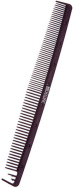 CO-66-CBN DEWAL Расческа рабочая CARBON BORDO  комбинированная, узкая, с разд. зубцом,антистатик, 22