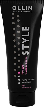 721111 OLLIN STYLE Гель для укладки волос ультрасильной фиксации 200мл