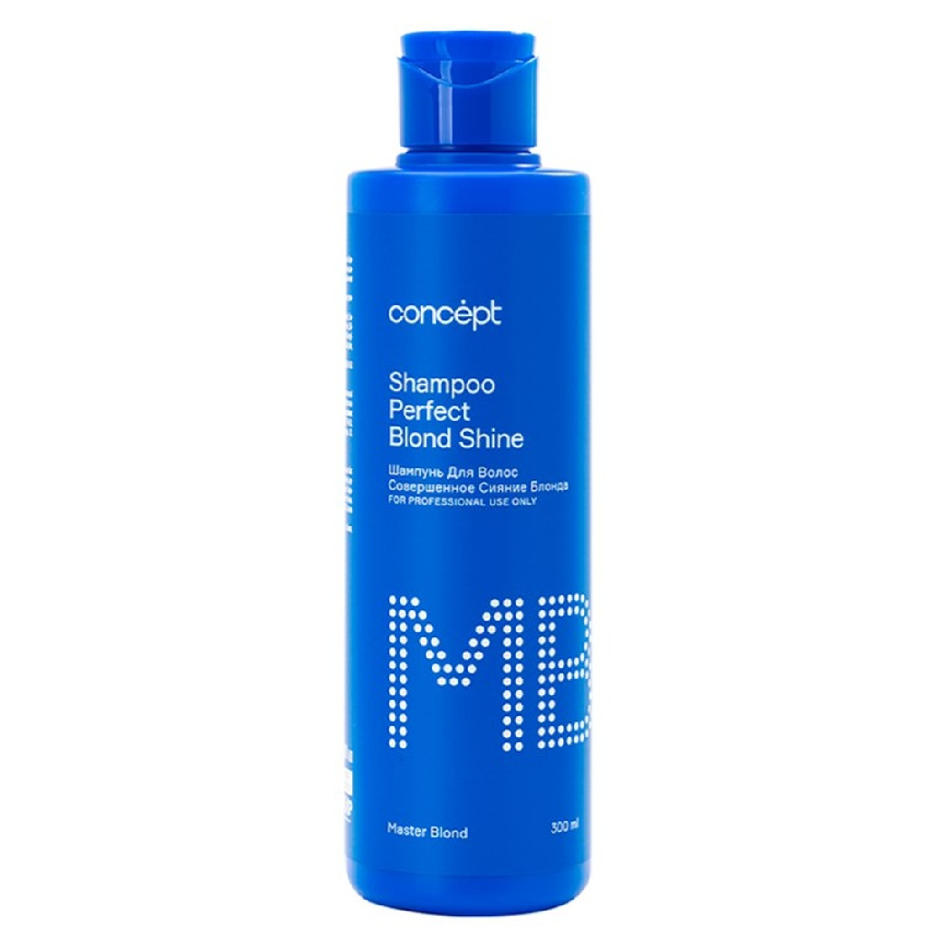 fe8f4801-cad5-11ec-9306-f02f7487fc7c〵Concept, Шампунь для восстановления и нейтрализации желтизны MASTER BLOND Perfect Blond Shin, 300мл_0 (1)