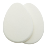 DEWAL, Спонж для снятия макияжа, овал, 2шт