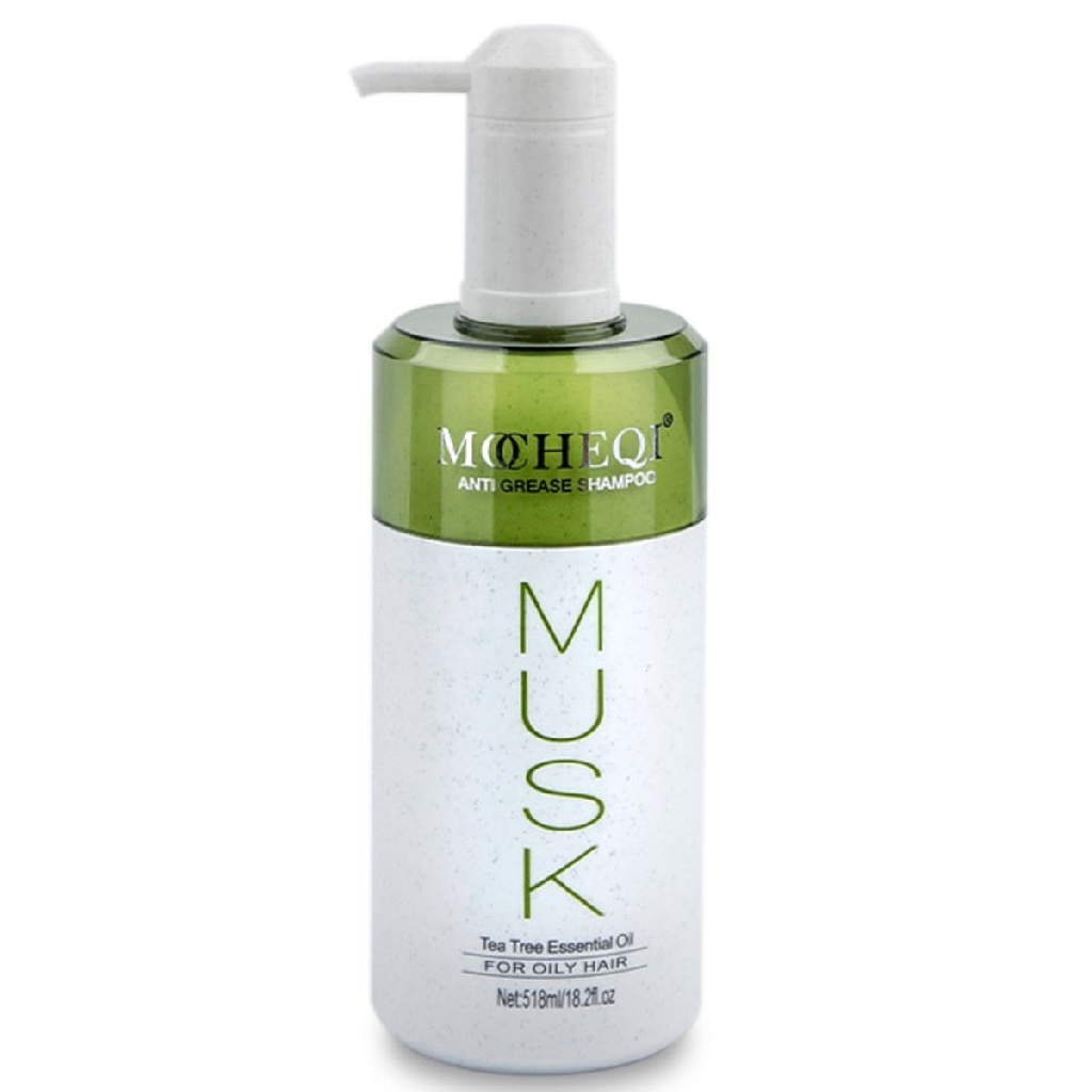 b4697d73-b78d-11ea-9718-001e67fb60ab〵MOCHEQI Musk, Шампунь для жирных волос с кератином и маслом чайного дерева Anti Grease, 518 мл_1 (1)