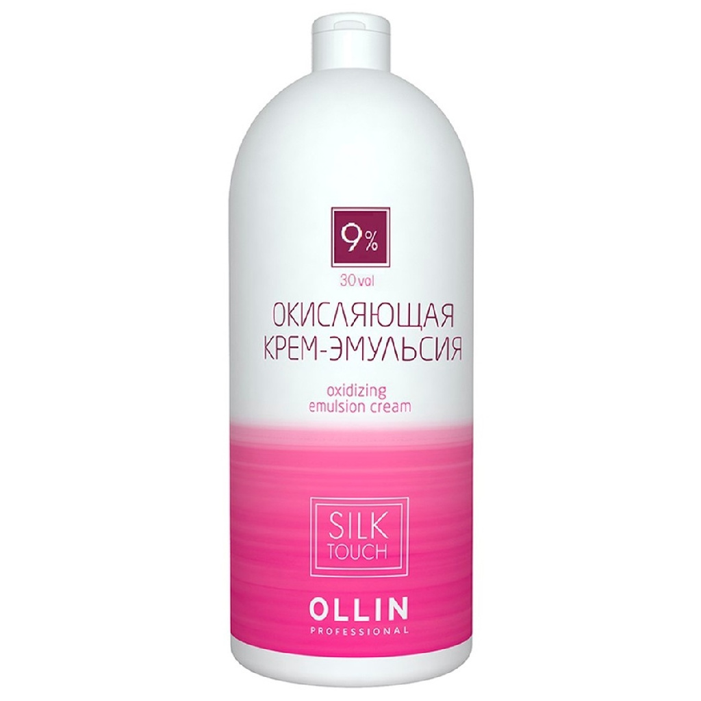 c8e9ca01-8908-11e5-bcc0-382c4ab341ae〵Ollin, Окисляющая крем-эмульсия 9% 30 vol. Silk Touch, 1000 мл_0