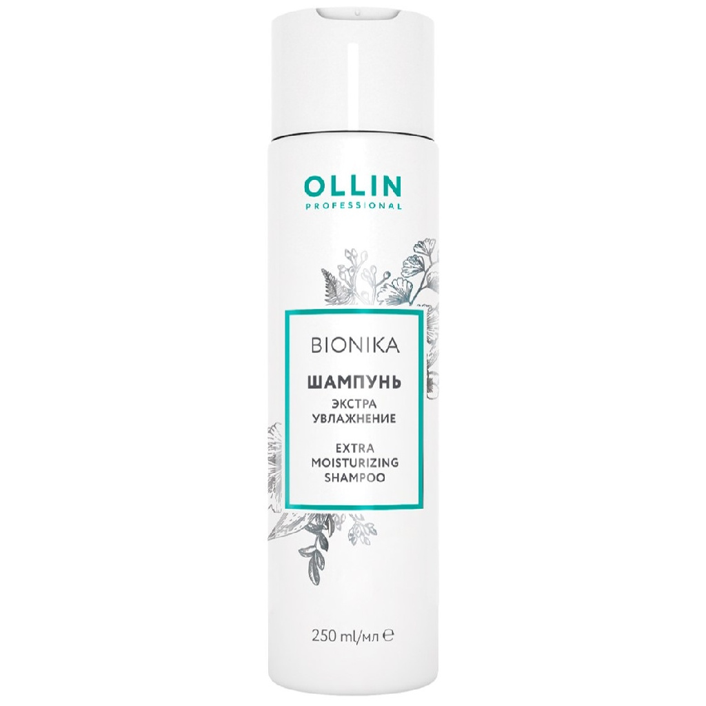 b01e6092-4cc3-11ea-8dc4-001e67fb60ab〵Ollin, Шампунь для волос «Экстра увлажнение» BioNika, 250 мл_1 (1)