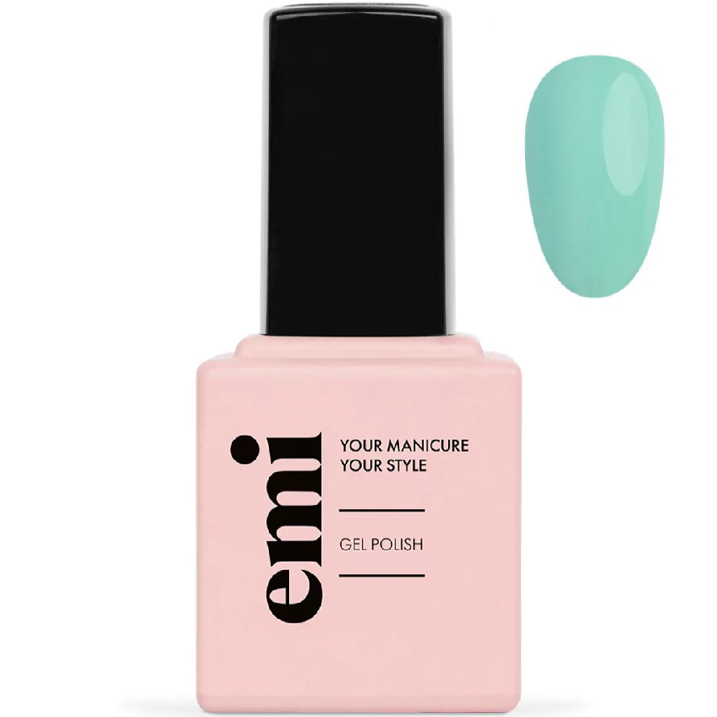 8e318091-b769-11ed-932e-f02f7487fc7c〵E.MiLac, Гель-лак №409 Мятный бриз SM, 9 мл_0 (1)