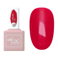 E.MiLac, Гель-лак №074 Безупречный красный Dolce Vita, 9 мл